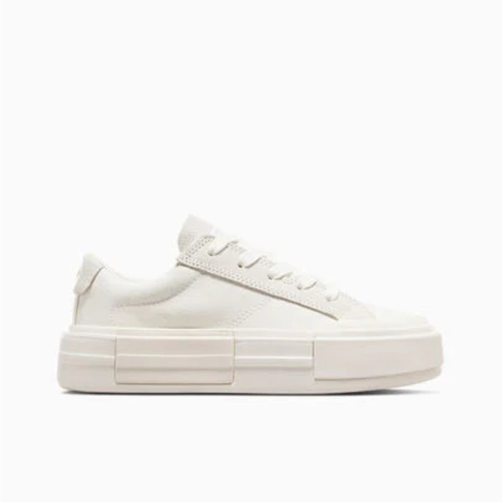 Converse Cream Platform Sneakers with Chunky Sole